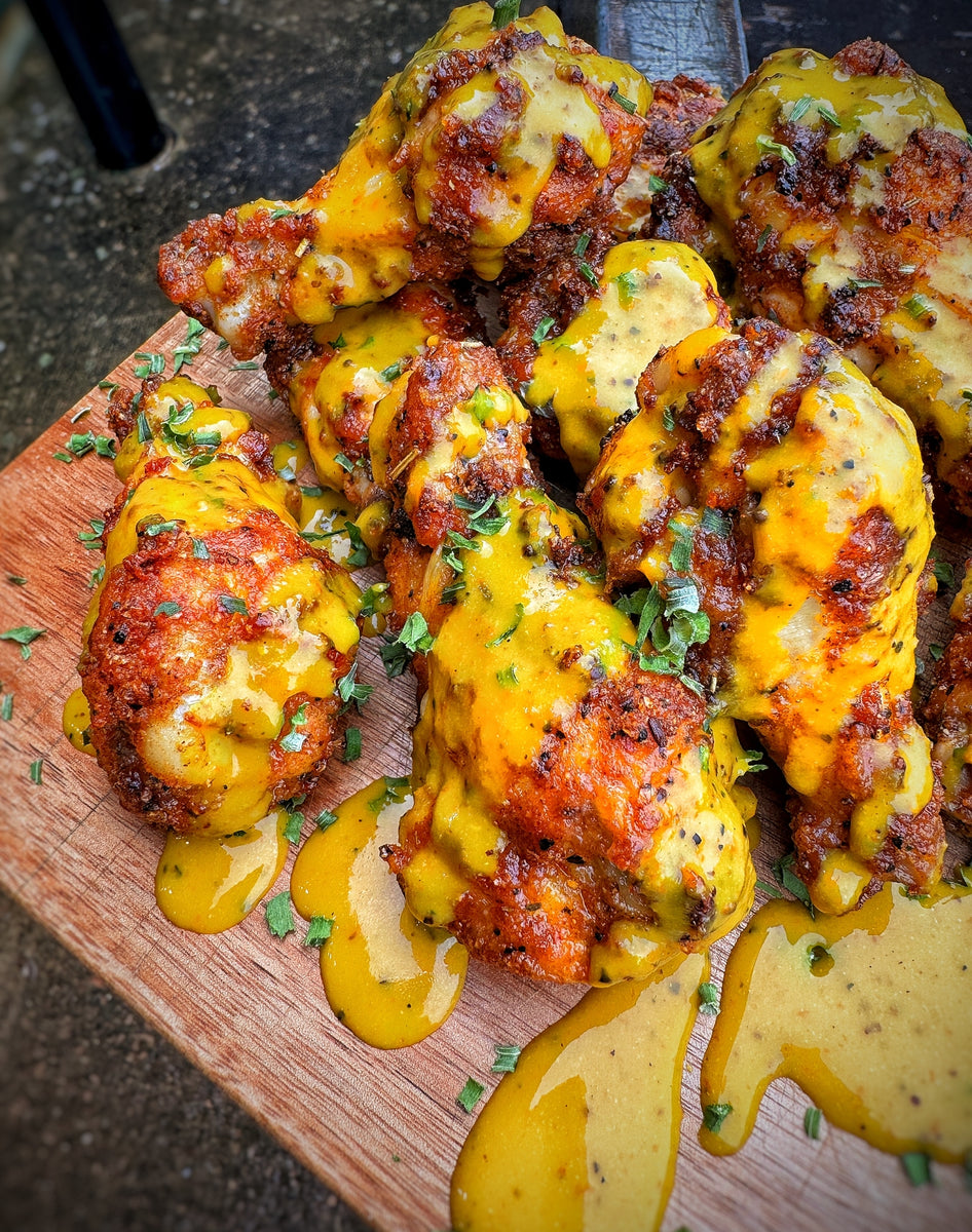 Golden Buffalo Air Fryer Wings
&ndash; Tubby Tom’s