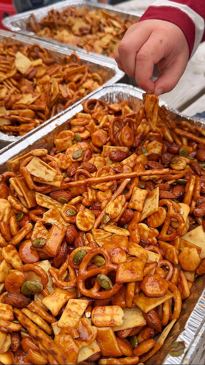 Smoked Honey Butter Buffalo Trail Mix
&ndash; Tubby Tom’s