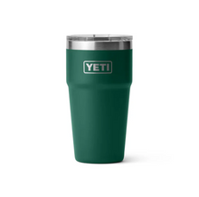 Load image into Gallery viewer, YETI RAMBLER 20OZ STACKABLE CUP FOREST GREEN š²