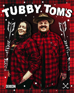 Dixxon x Tubby Tom's Collab Flannel Shirt