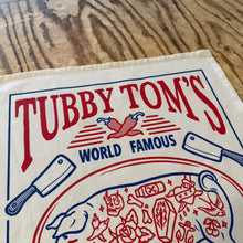 Load image into Gallery viewer, Tubby Tom's Traditional Tea Towel