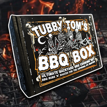 Load image into Gallery viewer, Tubby Tom's - BBQ BOX - Ultimate Backyard Cooking Set - Sauces x Seasonings For The Aspiring Grillmaster