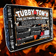 Load image into Gallery viewer, Tubby Tom's HOT BOX - Ultimate Spicy Hot Sauce GIFT BOX