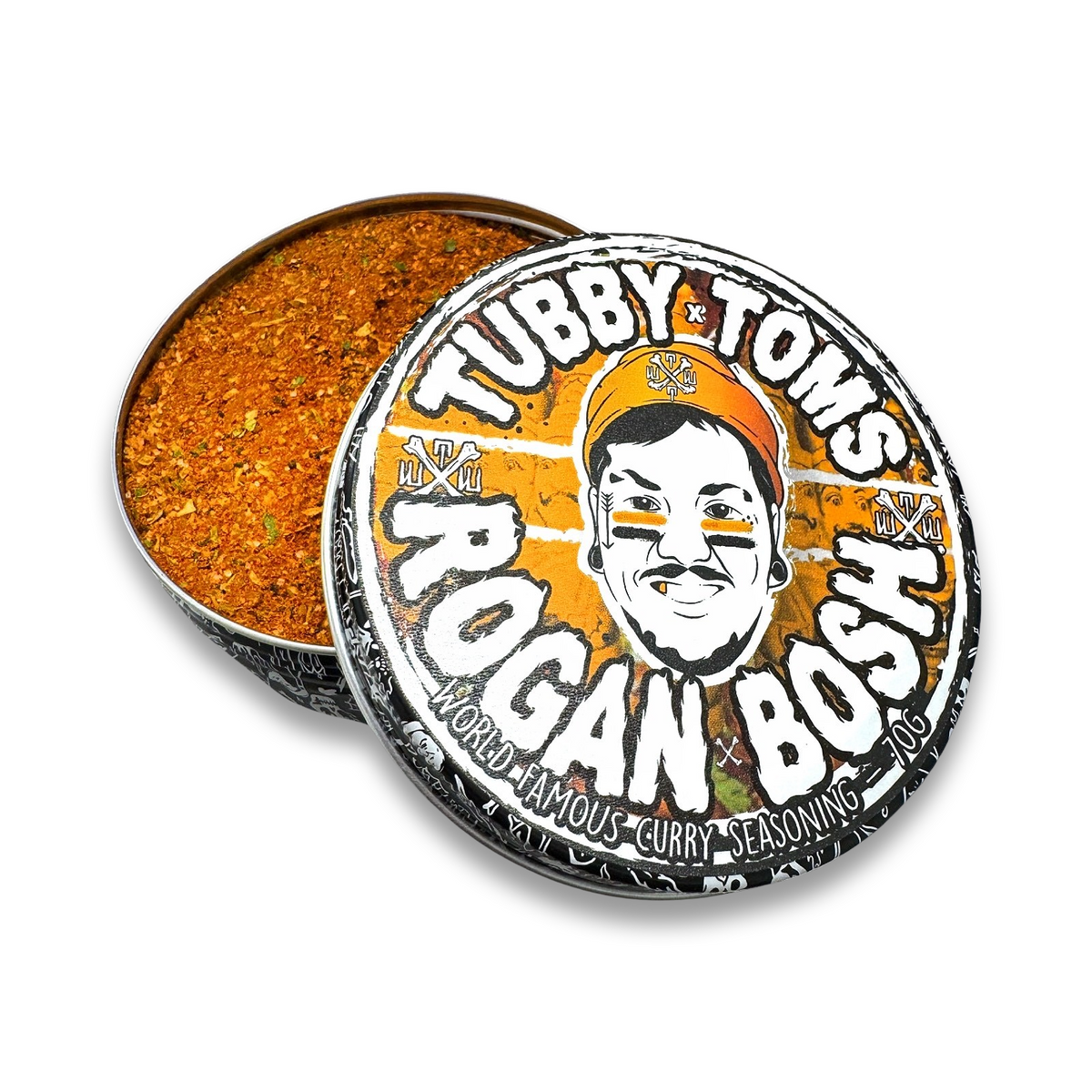Rogan Bosh World Famous Curry Seasoning Tubby Tom’s