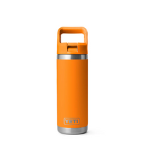 Load image into Gallery viewer, YETI KING CRAB ORANGE 18OZ STRAW BOTTLE 🦀