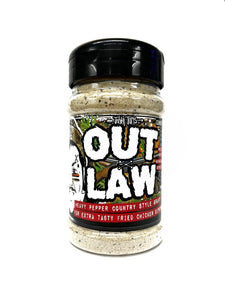 Outlaw Gravy - Heavy Pepper Country Style Gravy For Fried Chicken & Smoked Meats