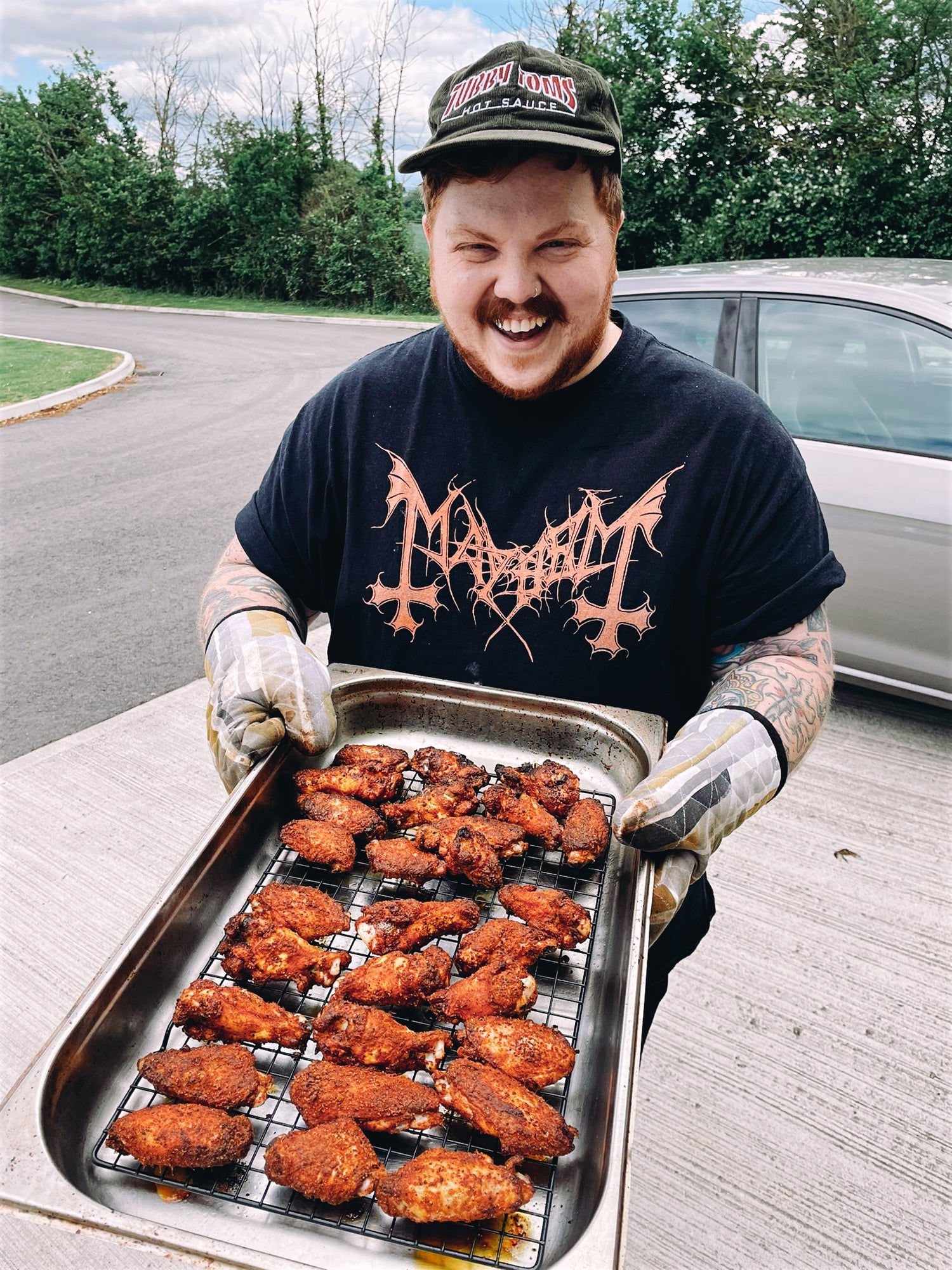 Air Fryer Nashville Hot Chicken Wings