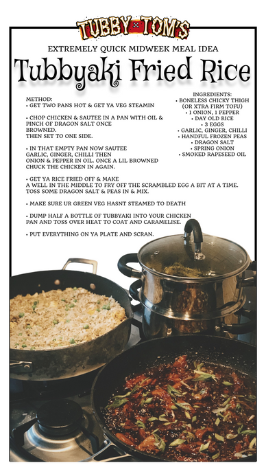 Tubbyaki Fried Rice - Quick Midweek Recipe