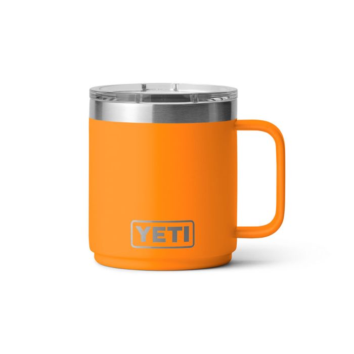 YETI KING CRAB ORANGE RAMBLER 10OZ MUG 🦀
