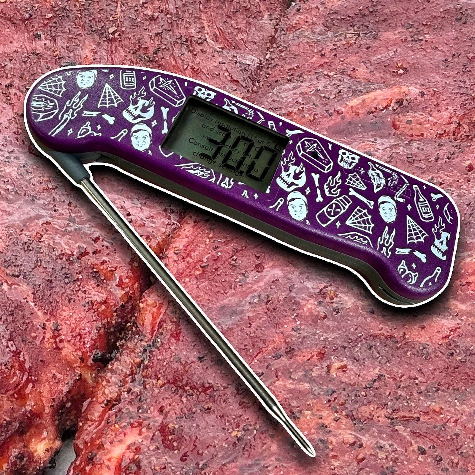 Tubby Tom's One-Second Ultra Fast BBQ Thermapen Thermometer