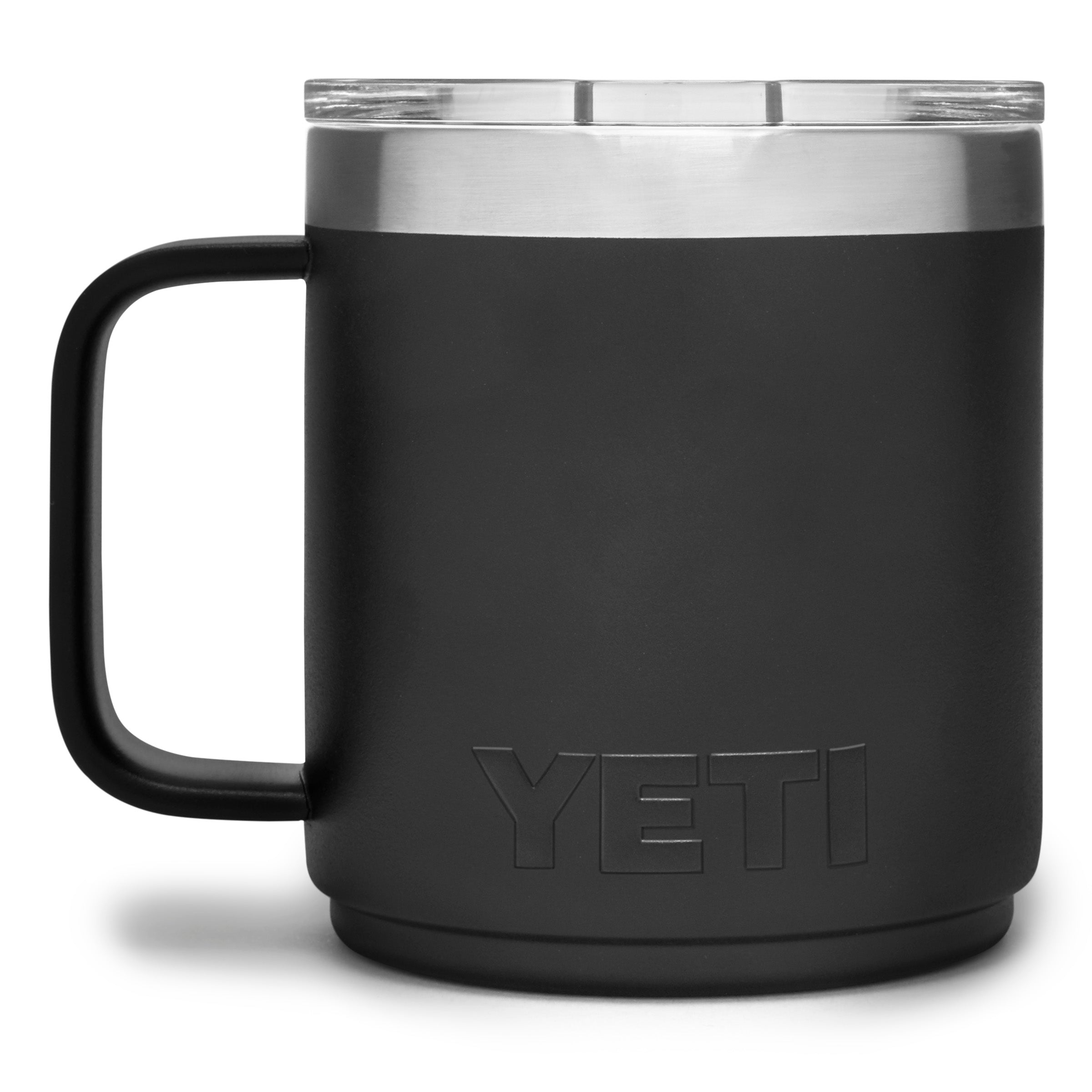 YETI BLACK 10OZ STACKABLE MUG
