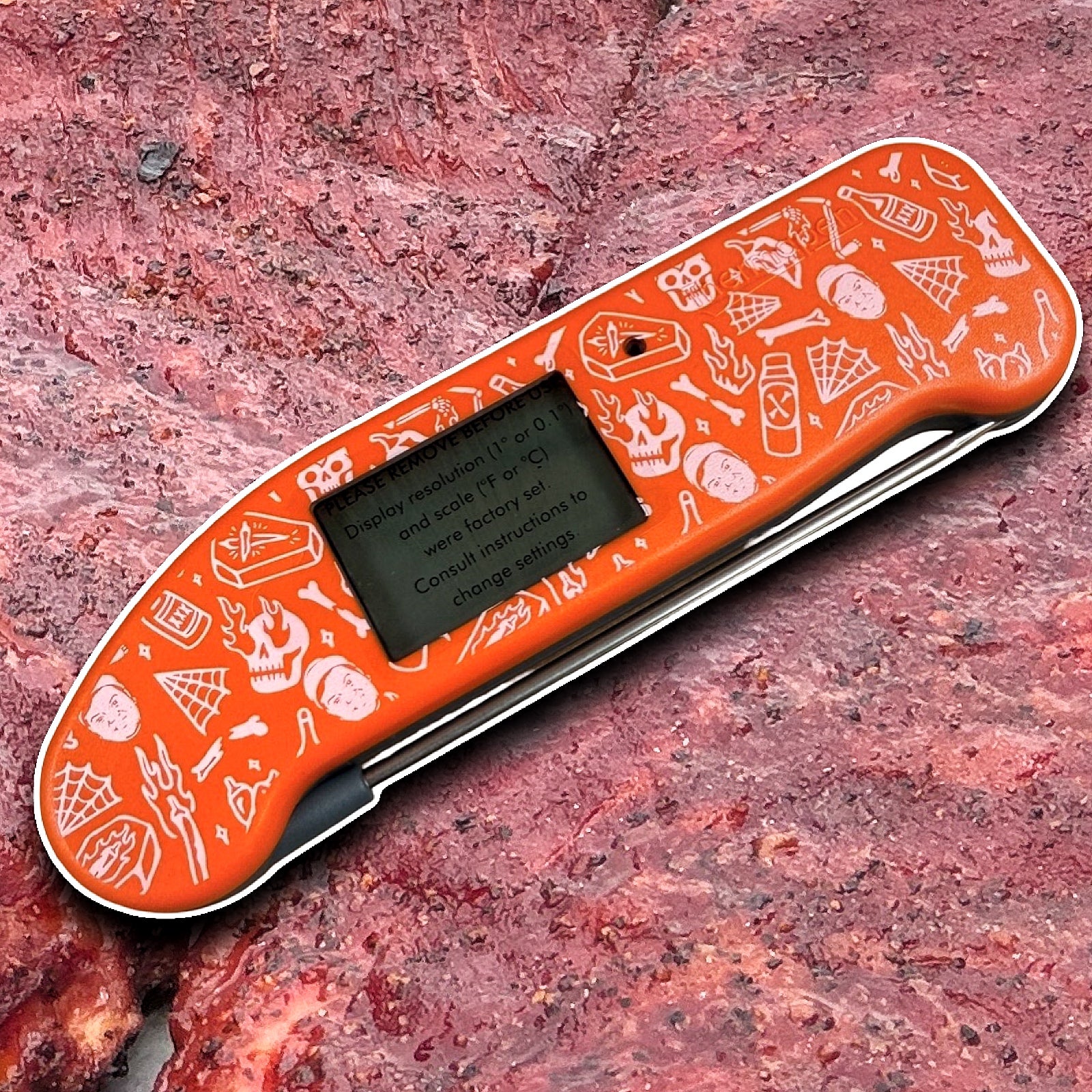 Tubby Tom's One-Second Ultra Fast BBQ Thermapen Thermometer