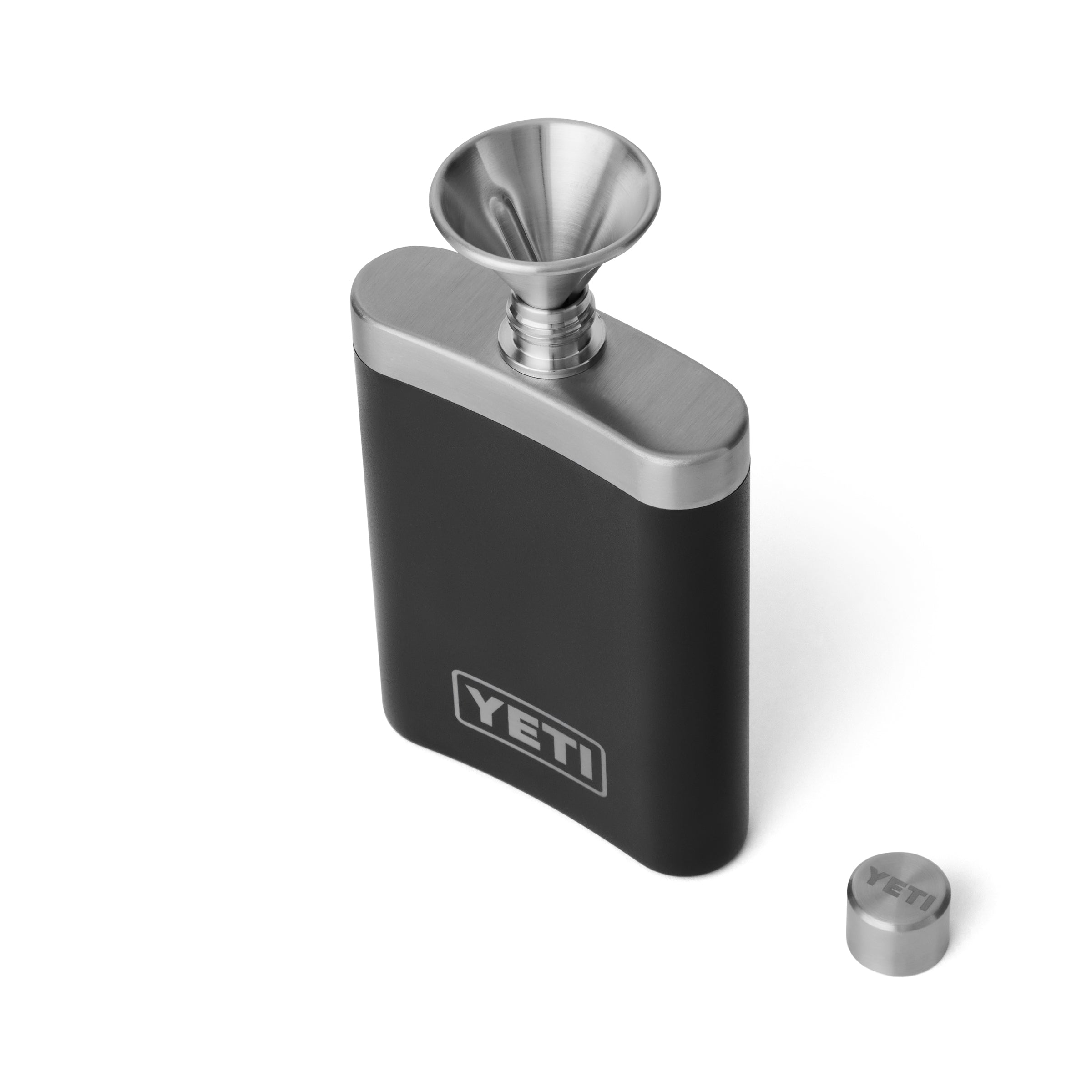 YETI BLACK FLASK 🥃