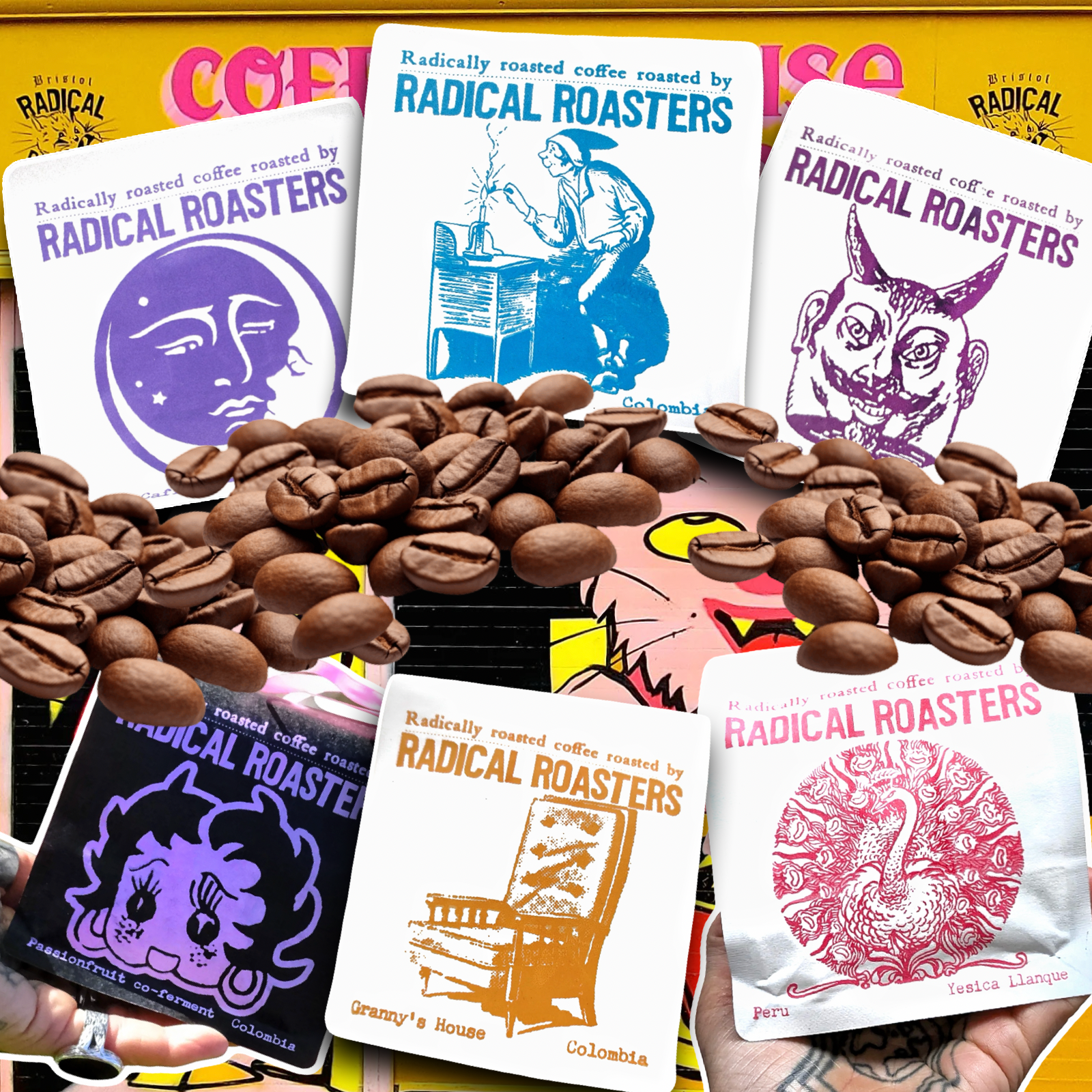 Radical Roasters - Bristol Roasted GROUND Coffee!