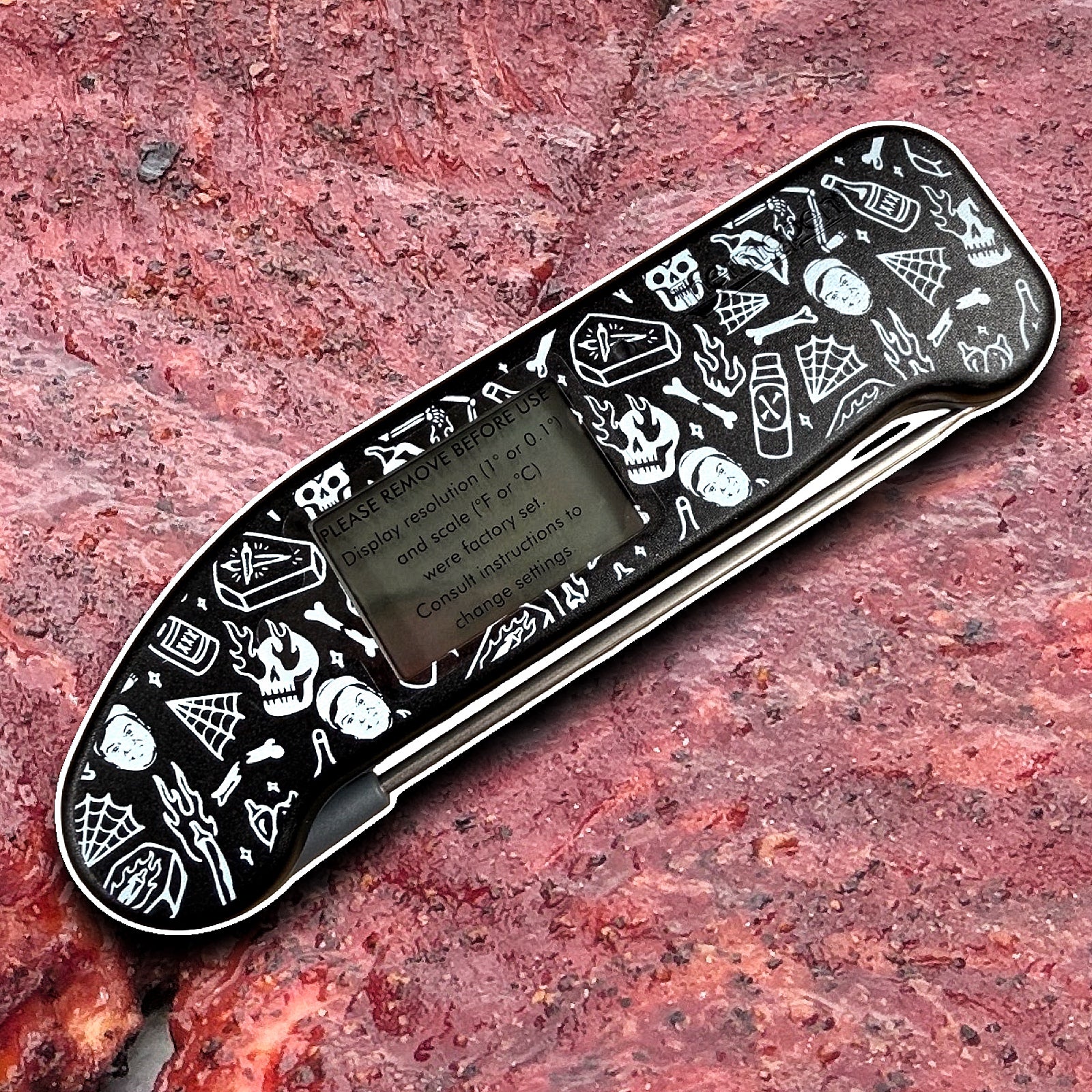 Tubby Tom's One-Second Ultra Fast BBQ Thermapen Thermometer