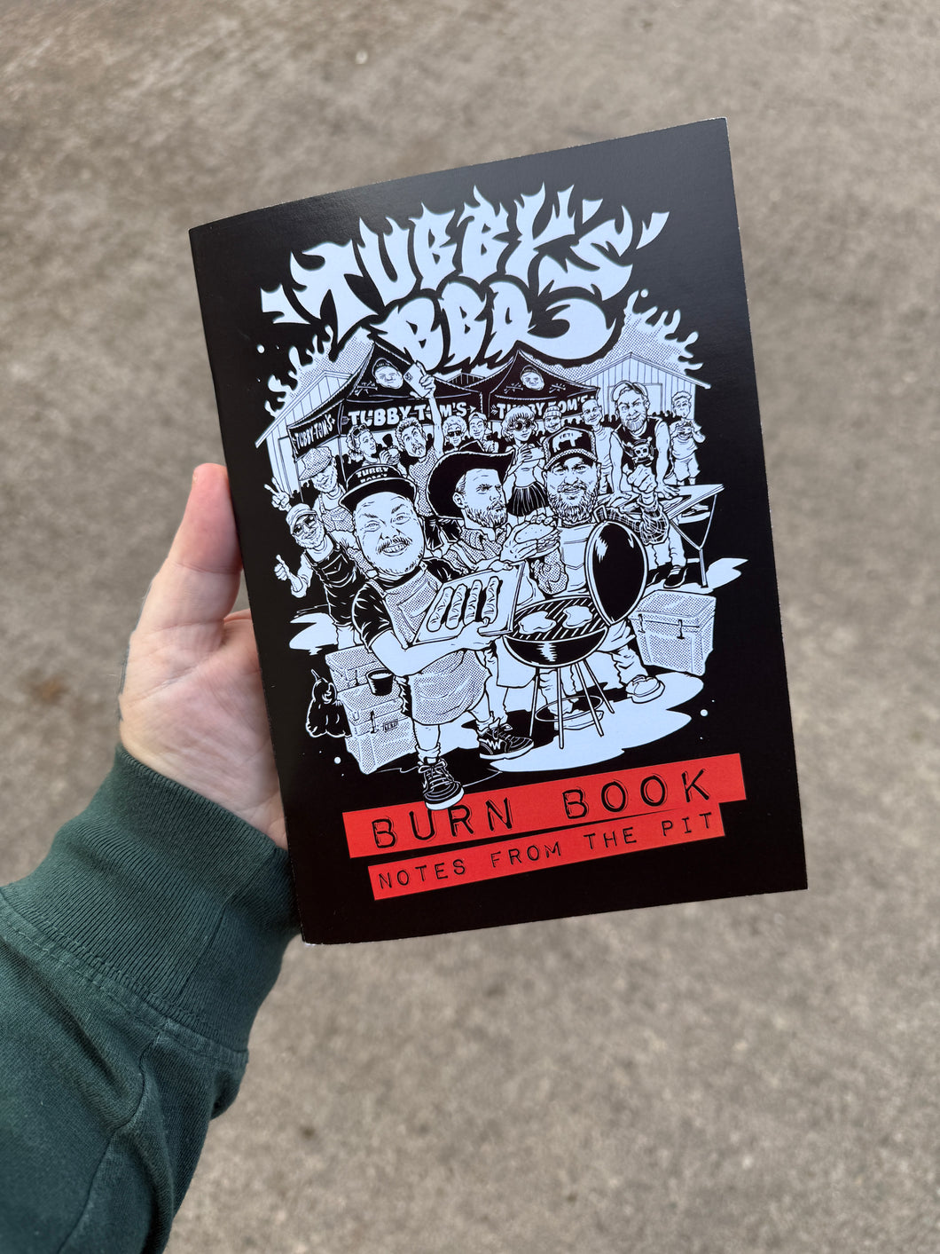 Burn Book - Notes from the Pit RECIPE NOTEPAD