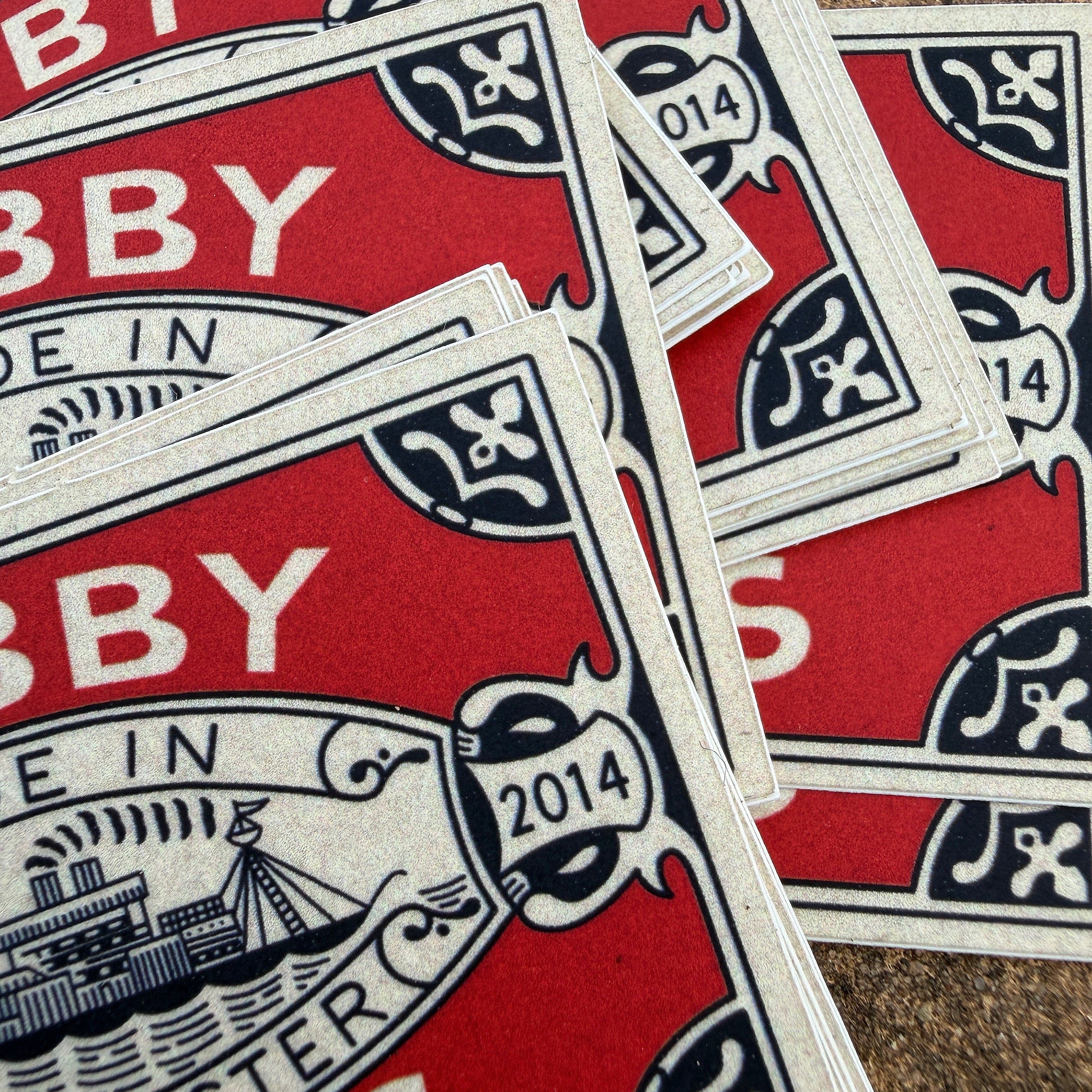 Tubby Tom's - Made in Gloucester Stickers