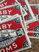 Load image into Gallery viewer, Tubby Tom's - Made in Gloucester Stickers
