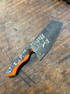 Handmade Heavy Carbon Chef's Knife