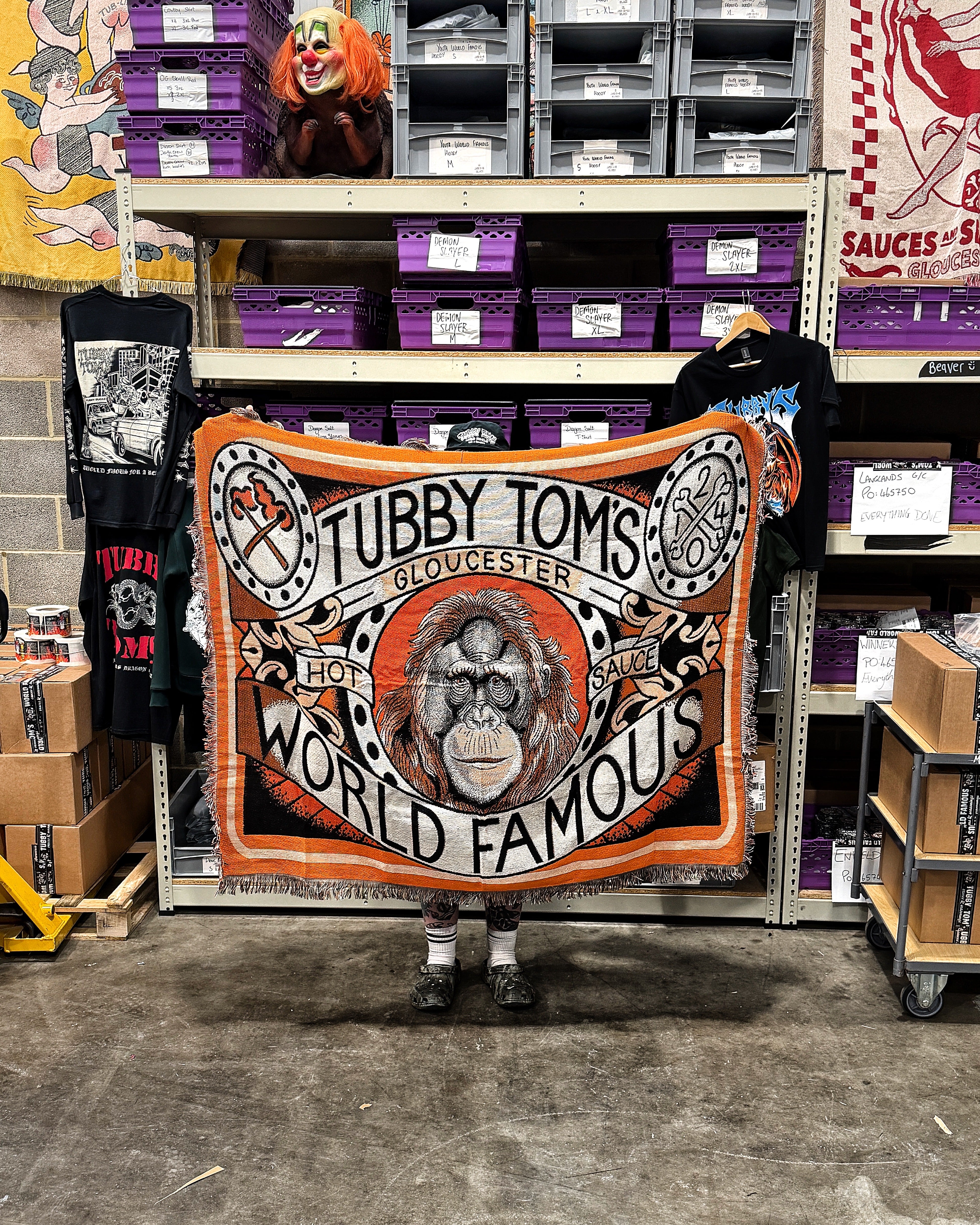 ORANGUTAN WORLD FAMOUS SNUGGLE BLANKET 🦧🌏