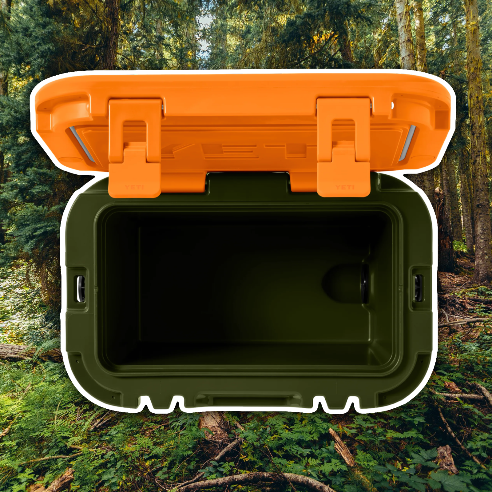 YETI OLIVE/KING CRAB ORANGE ROADIE 15 COOL BOX 🦀🫒