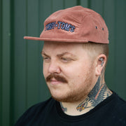 Dusty Pink Cord Cap