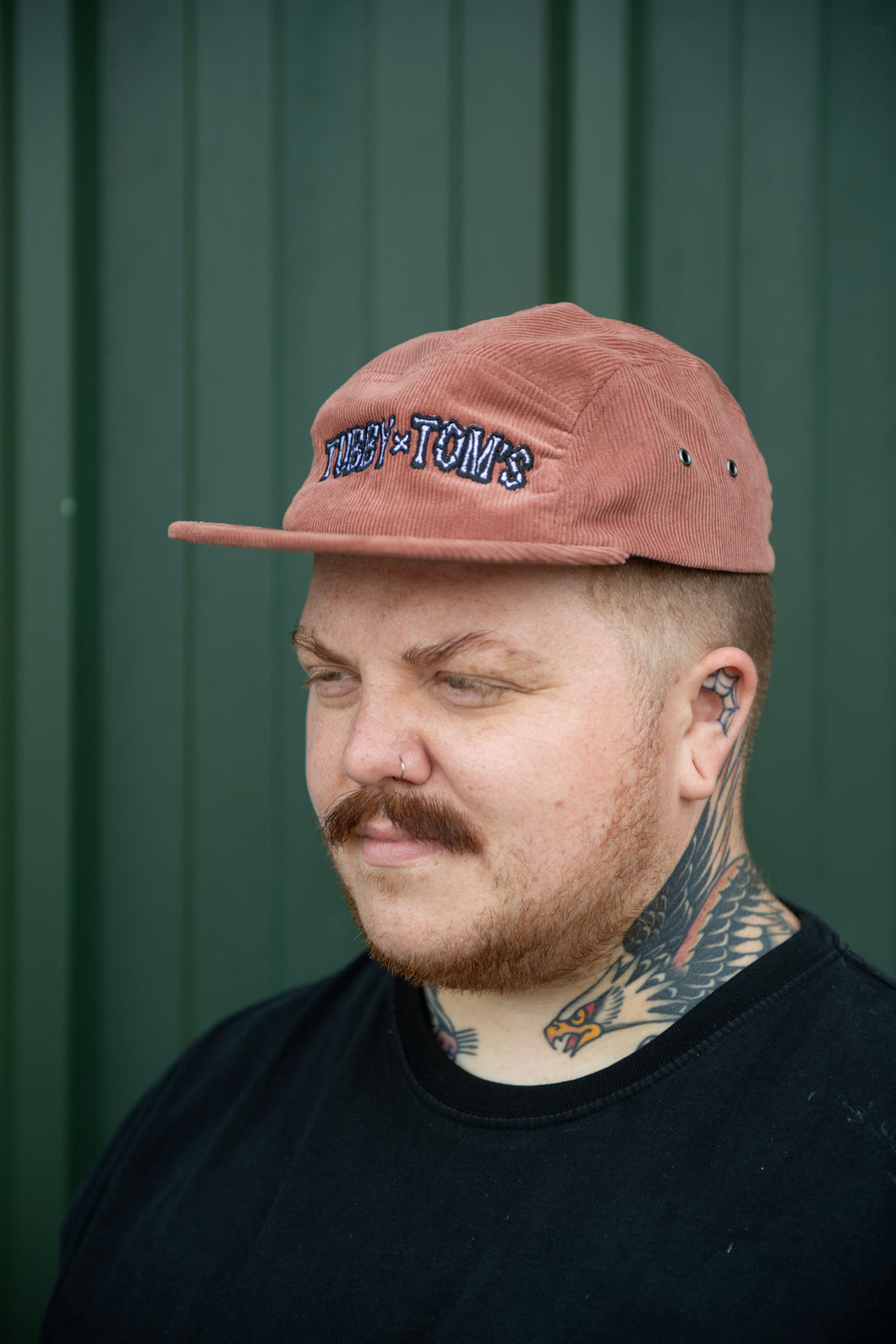 Dusty Pink Cord Cap