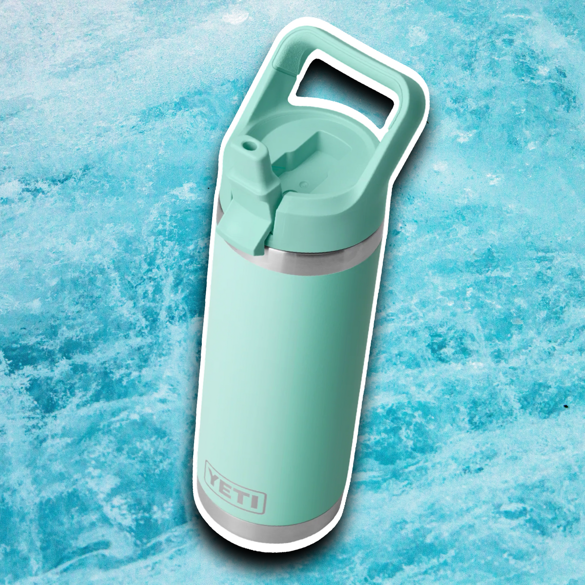 YETI SEAFOAM RAMBLER STRAW BOTTLE 18OZ 🐚