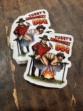 Load image into Gallery viewer, TUBBY'S BBQ - SPIT ROAST STICKERS!
