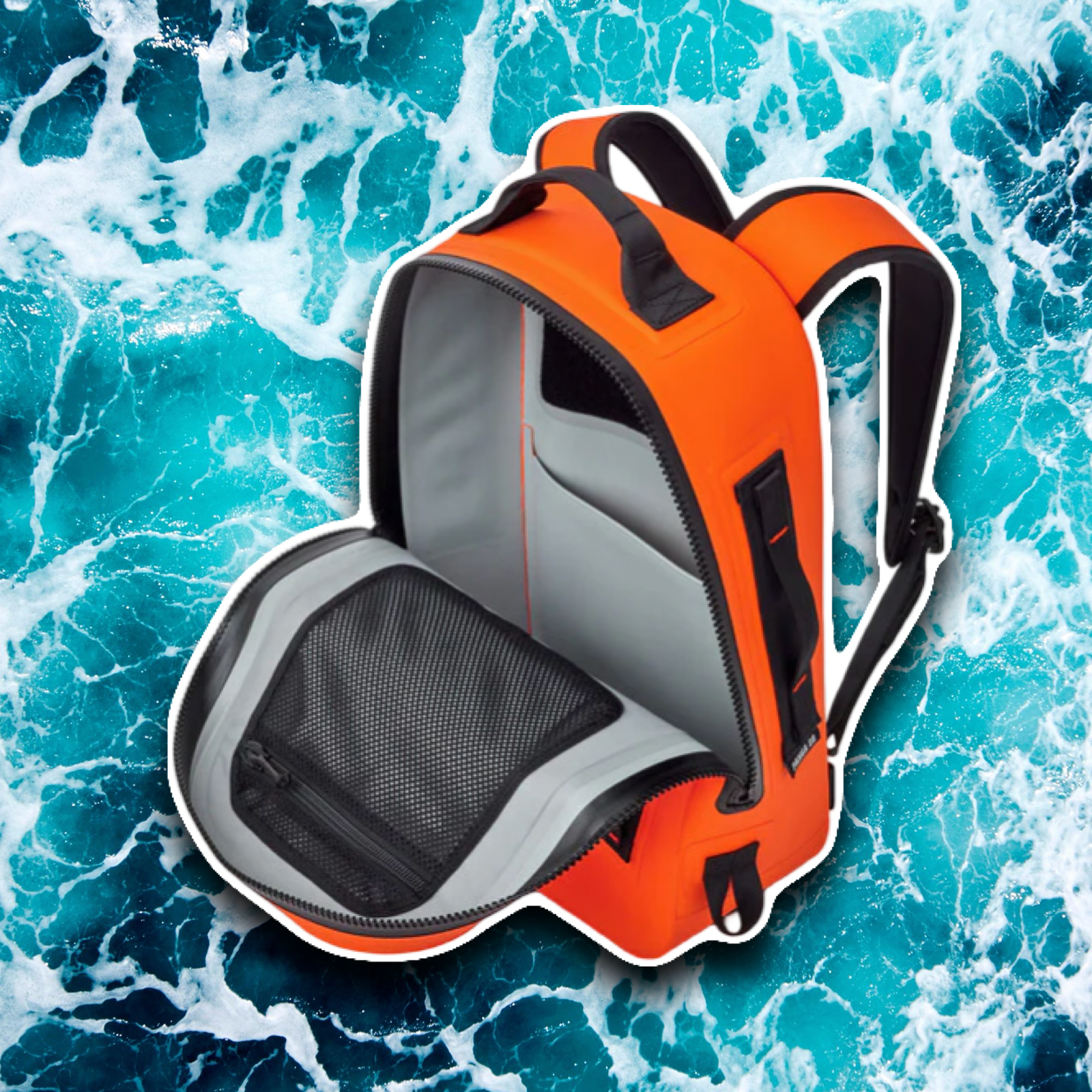 YETI KING CRAB ORANGE PANGA 28L WATERPROOF BACKPACK