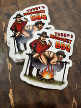 Load image into Gallery viewer, TUBBY'S BBQ - SPIT ROAST STICKERS!
