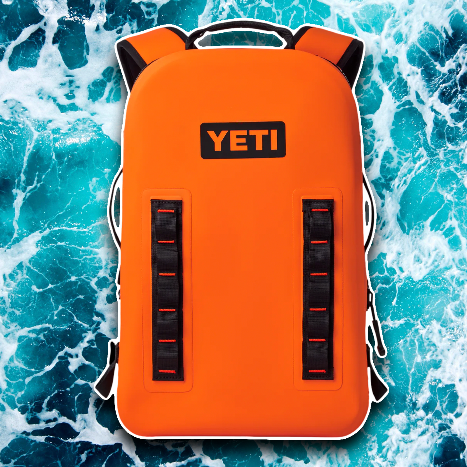 YETI KING CRAB ORANGE PANGA 28L WATERPROOF BACKPACK