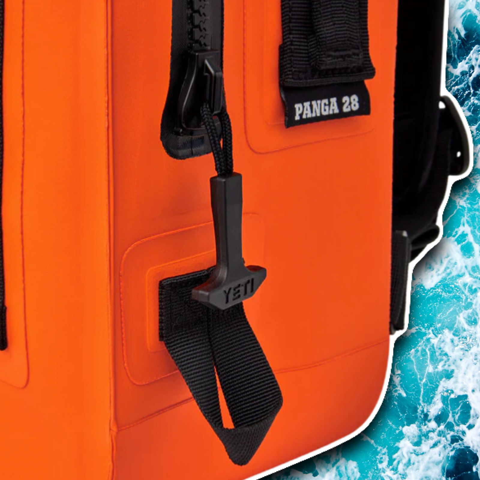 YETI KING CRAB ORANGE PANGA 28L WATERPROOF BACKPACK