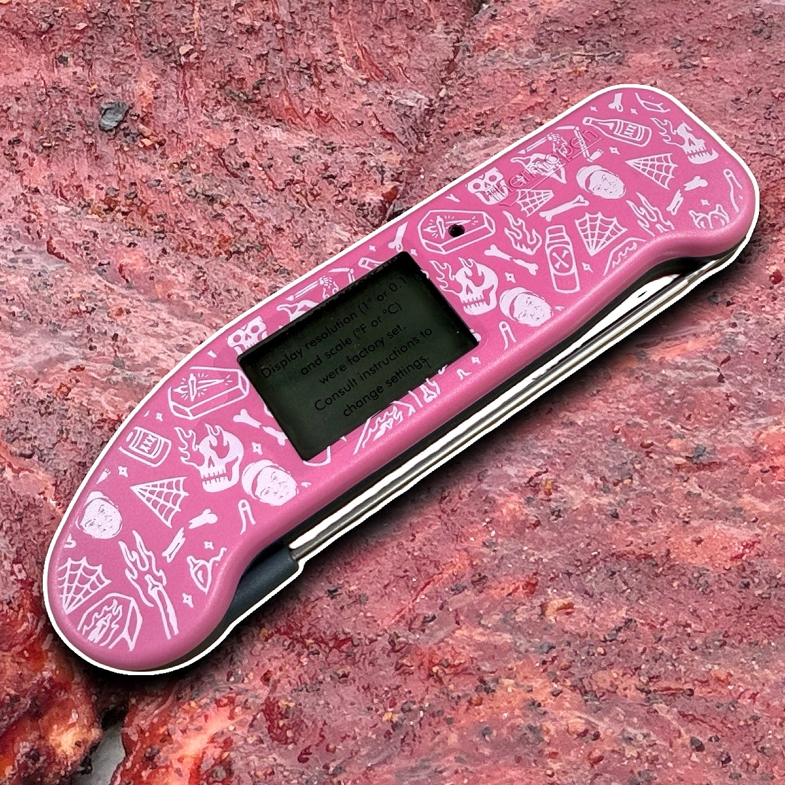Tubby Tom's One-Second Ultra Fast BBQ Thermapen Thermometer