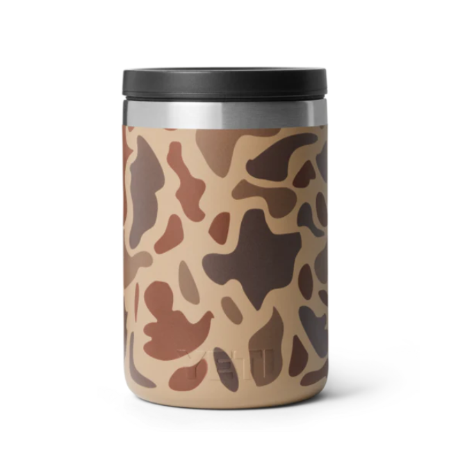 YETI WETLAND CAMO FOOD JAR 16 OZ