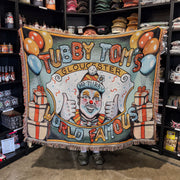 TUBBY THE CLOWN SNUGGLE BLANKET! 🤡🎉