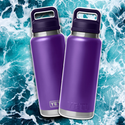 YETI PACE PURPLE RAMBLER BOTTLE 36OZ CHUG 🕷️