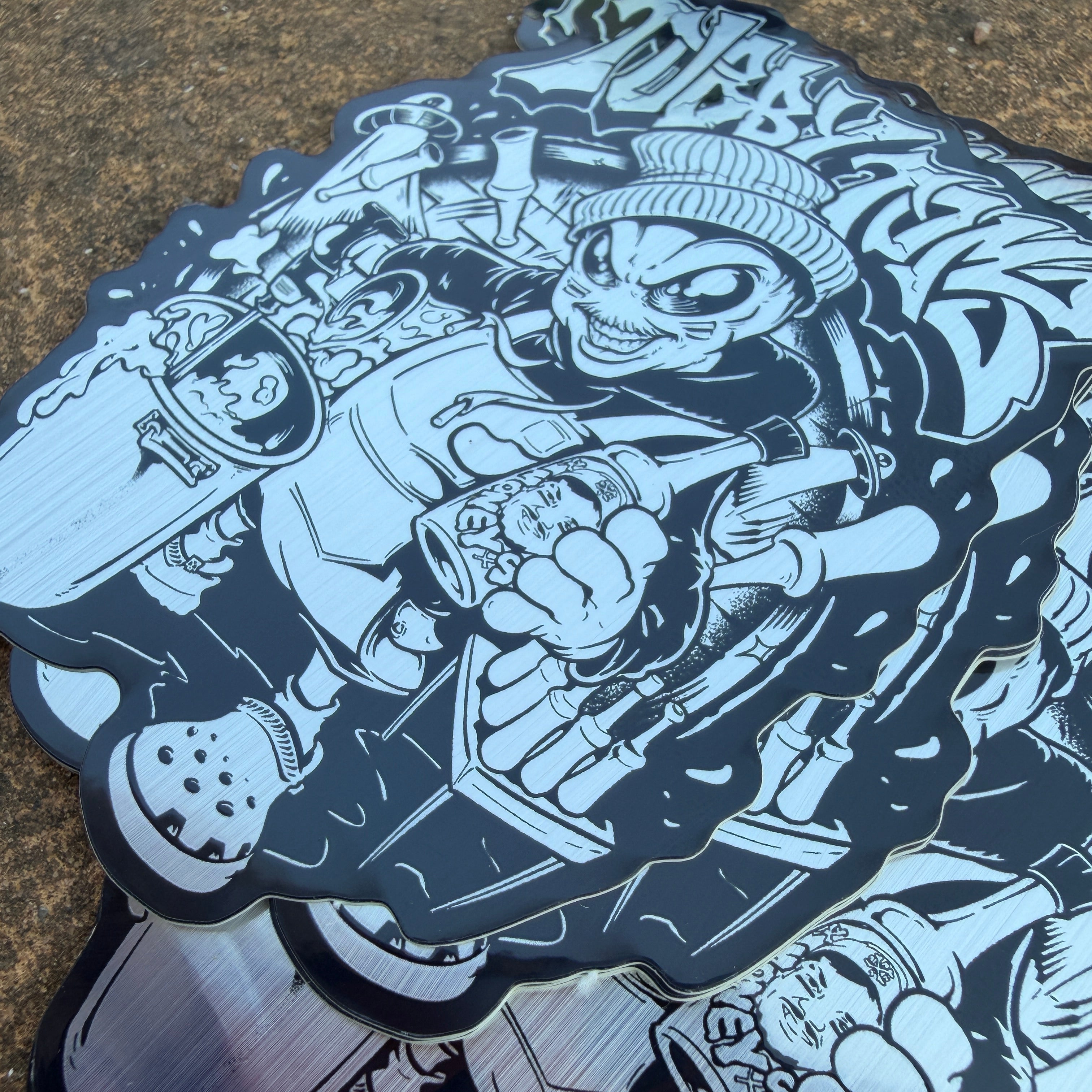 Tubby Tom's - Galaxy-Famous Alien Stickers 👽