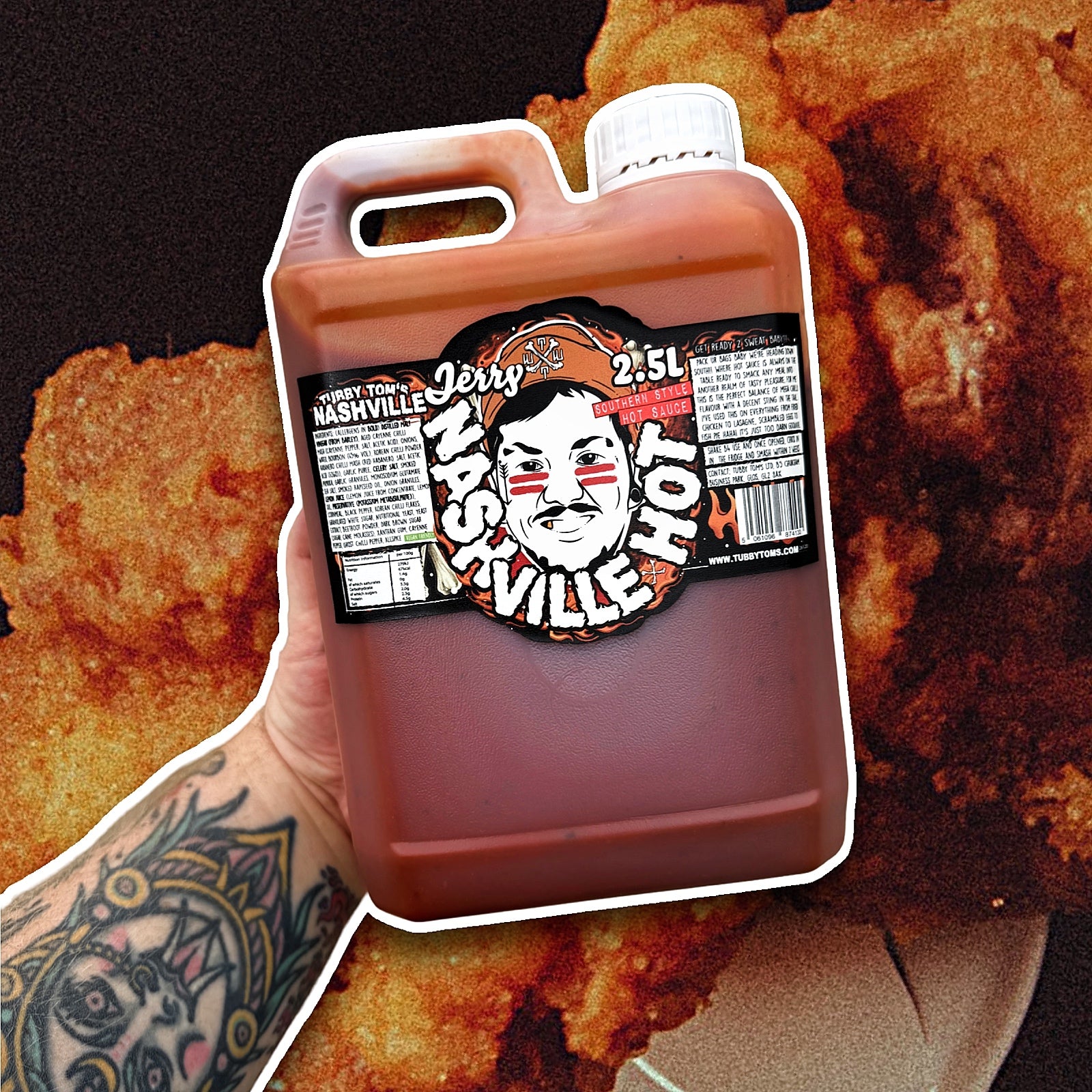 Nashville Hot Sauce - Bourbon Habanero Sauce