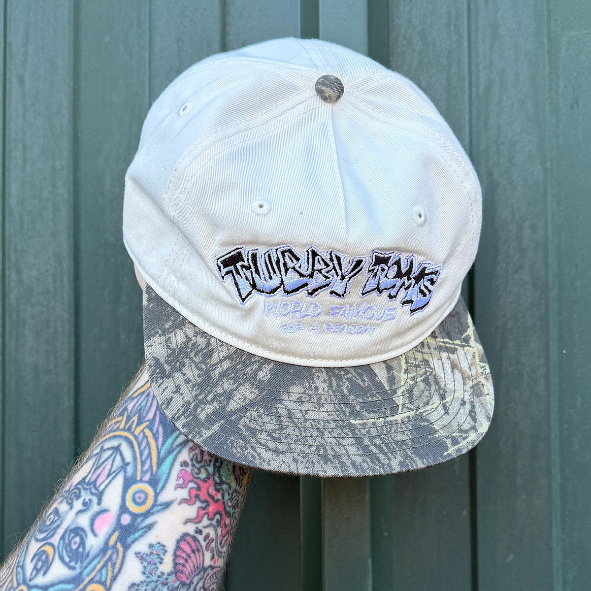 TUBBY BONE & CAMO TWO TONE CAP