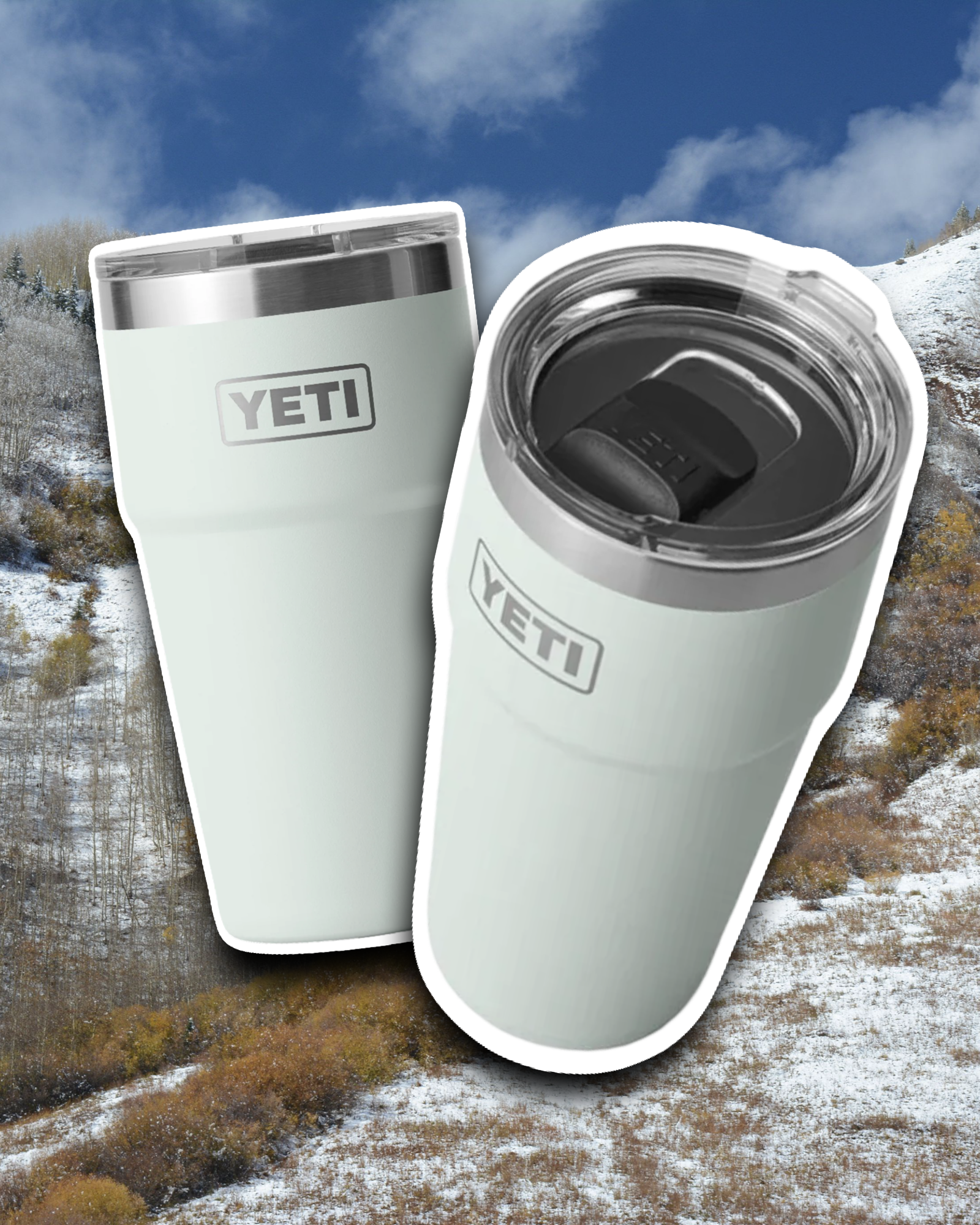 YETI RAMBLER TUMBLER STACKABLE CUP 20oz RIDGELINE ⛰️