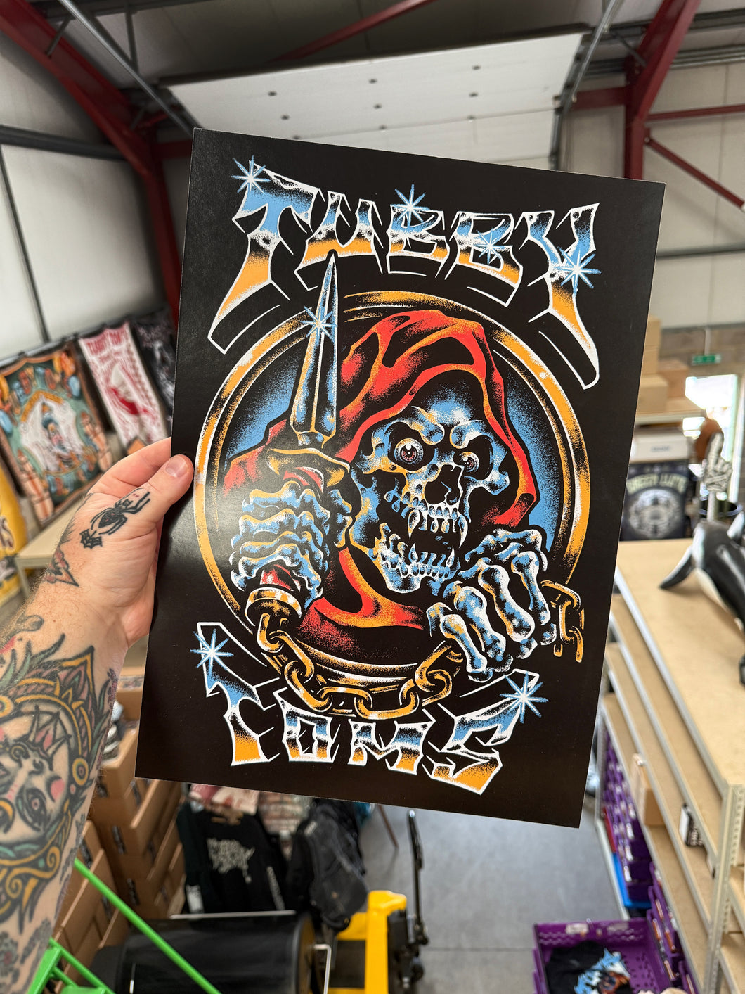 Tubby Slasher A3 Print 🔪