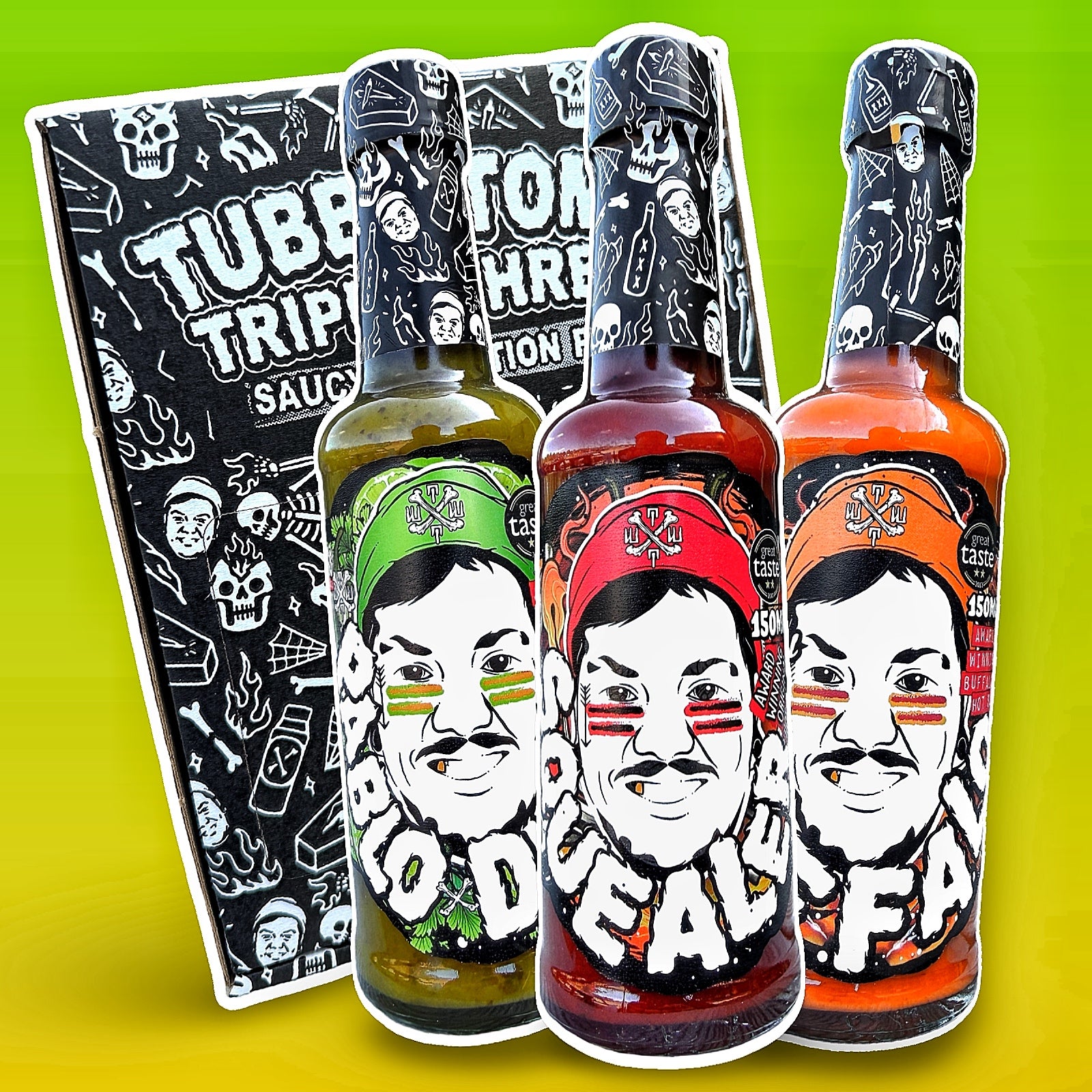 BEST SELLERS - Triple Threat Hot Sauce Gift Set