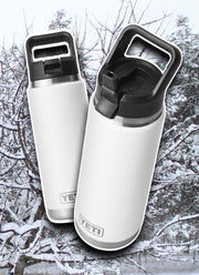 YETI WHITE RAMBLER STRAW BOTTLE 26OZ
