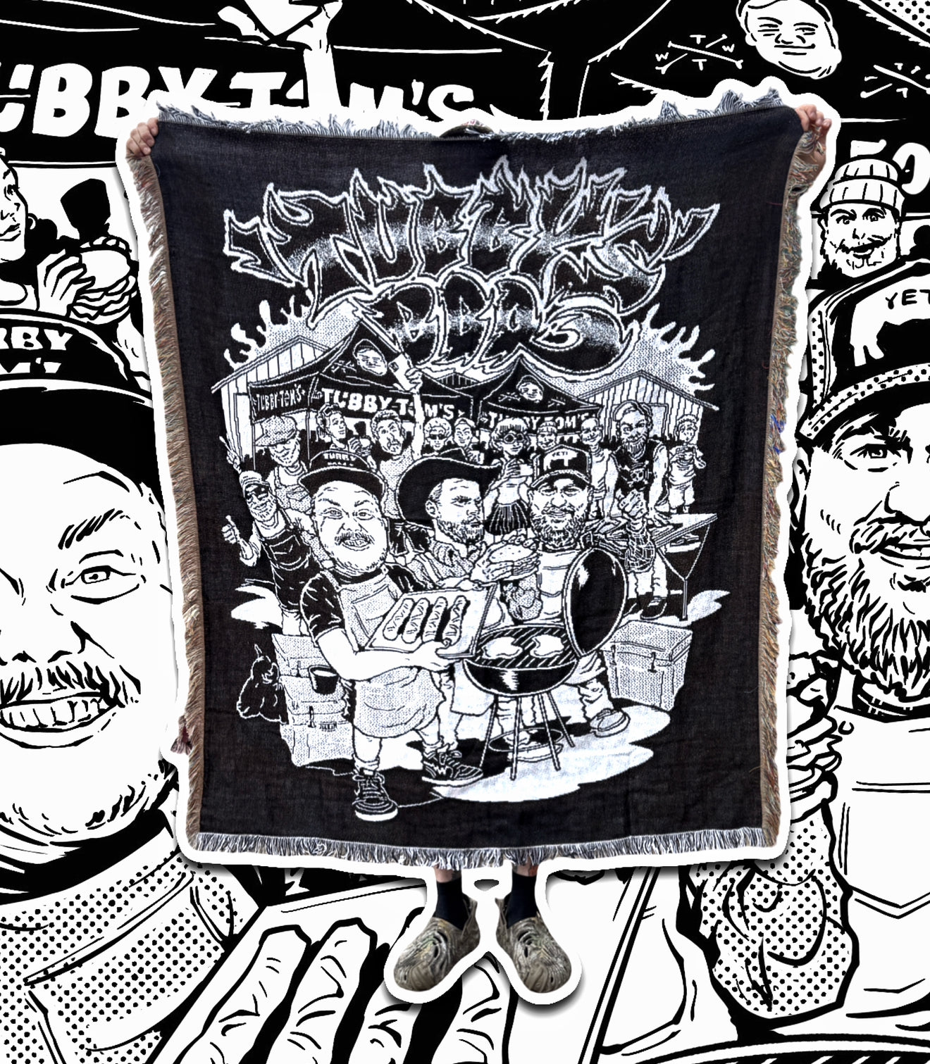 Tubby's BBQ Blanket