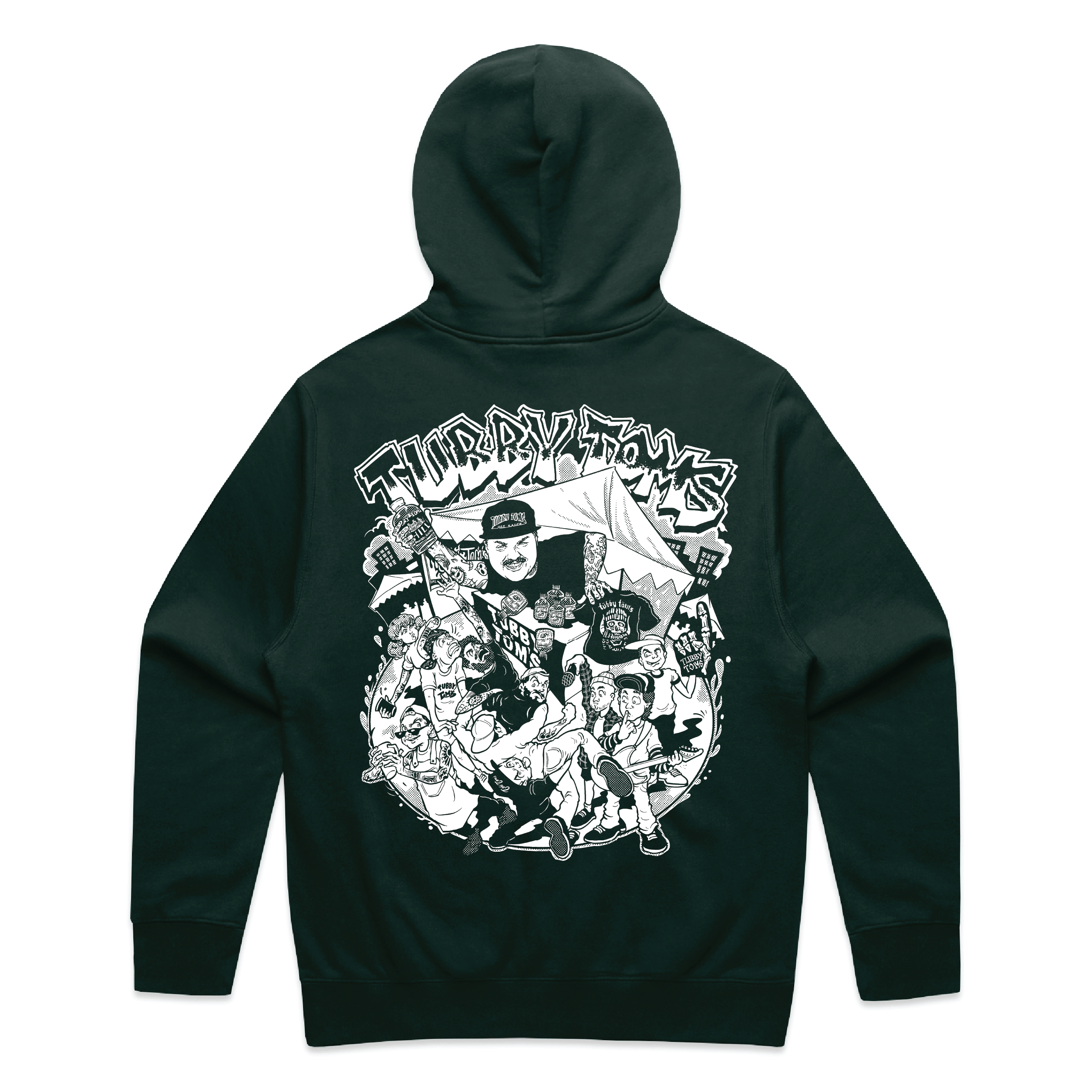 Tubby's Crowd Hoodies