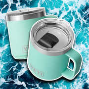 🐚YETI SEAFOAM 10OZ STACKABLE MUG