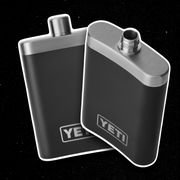 YETI BLACK FLASK 🥃