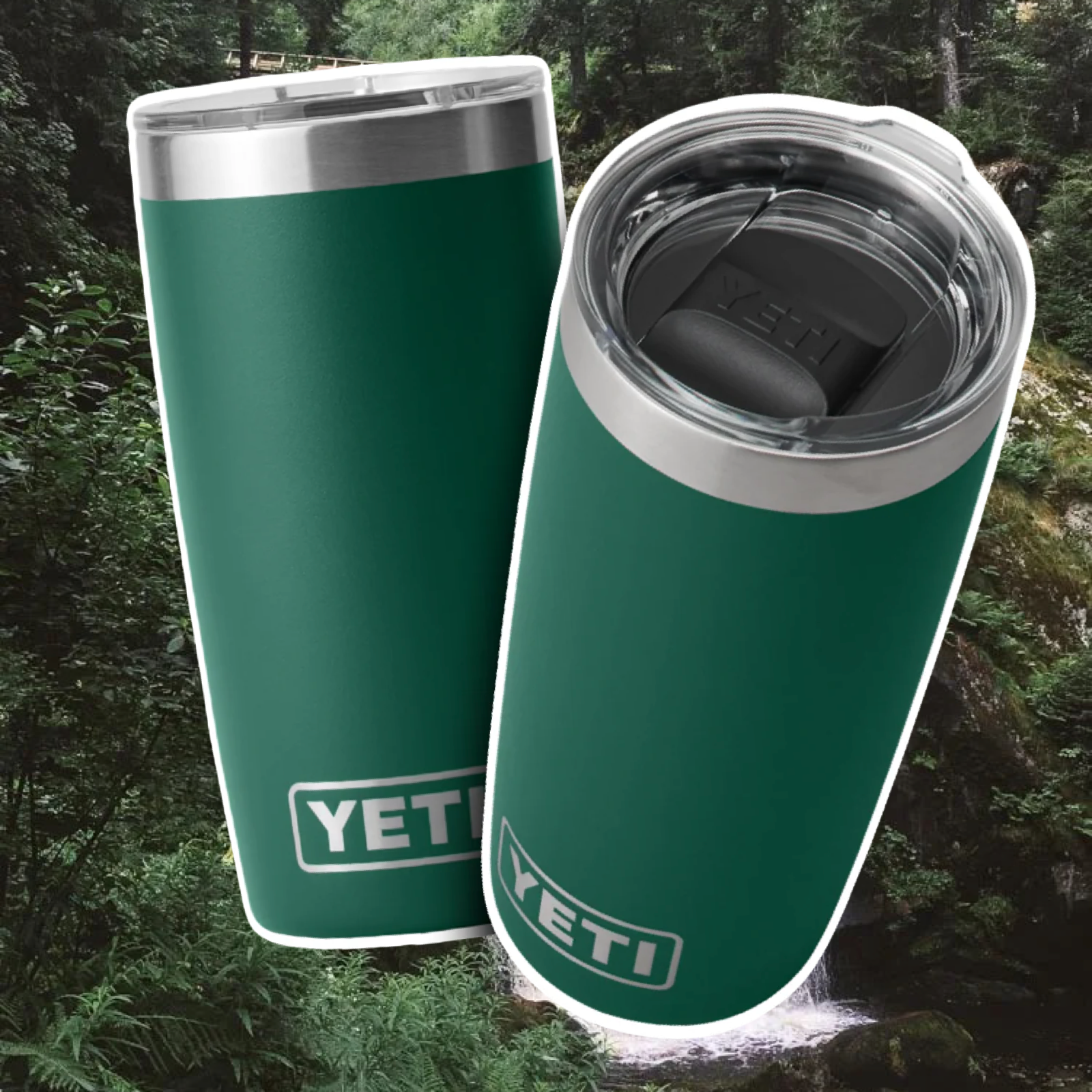 YETI FOREST GREEN 10OZ TUMBLER 🌲