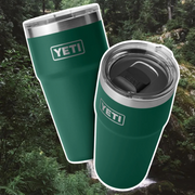YETI RAMBLER 20OZ STACKABLE CUP FOREST GREEN 🌲